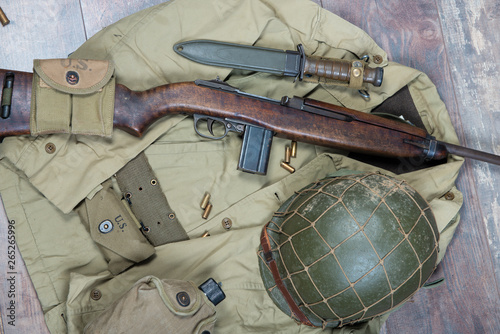 Cuadros en Lienzo world war two military american equipment