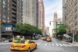 Fototapeta Miasta - New York Buildings and traffic