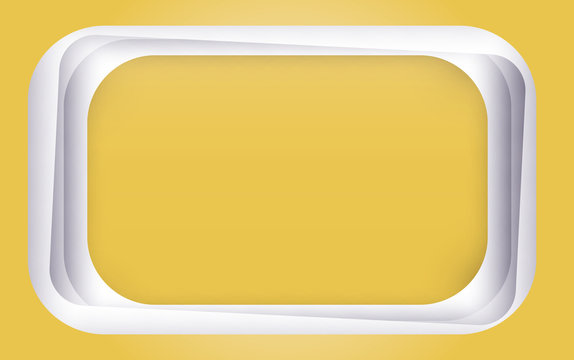 yellow gradient minimal paper cut background 