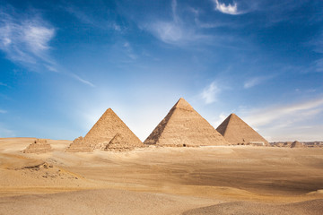 general view of pyramids