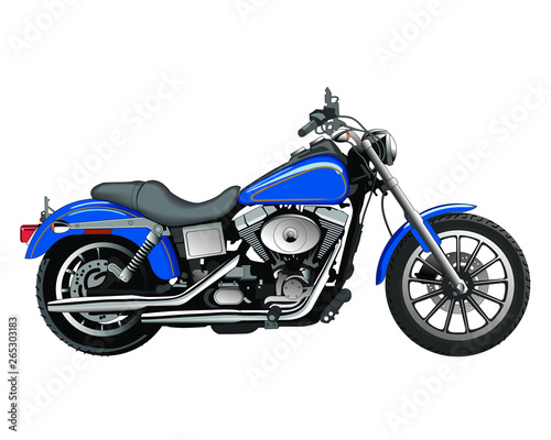 Leinwand Poster  motocykl1