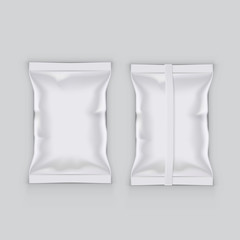 Realistic Food Snack Pillow Bag For Branding