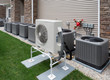 Outdoor air conditioning and heat pump units