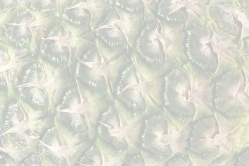 Wall Mural - pineapple fruit texture as background