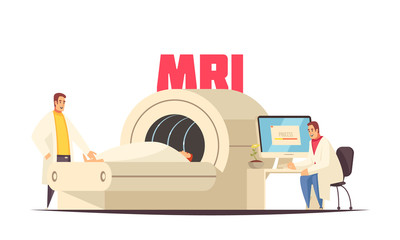 Sticker - Medical Mri Composition