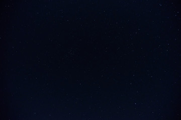 The night sky with stars and clouds. Natural background.