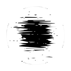 Poster - Black stain. Dark background. Grunge splatter background. Liquid stains isolated. Ink stain design. Vector illustration