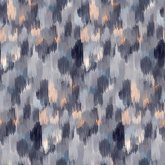 Seamless Ikat Pattern.