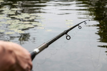 Telescopic Fishing Pole With Float With Carbon Fabrics
