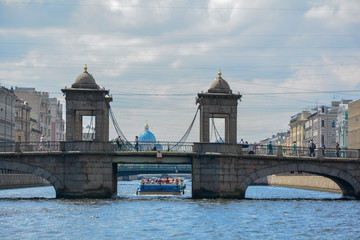 Wall Mural - Russia, St. Petersburg Summer time scenic view