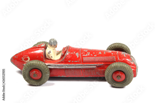 antique toy race cars