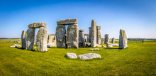 View Of Stonehenge In Summer, England