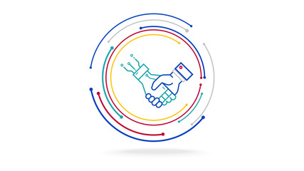 Poster - Human and ai futuristic cooperation technology