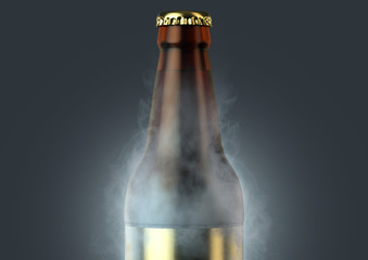 Wall Mural - Beer Bottle With Condensation