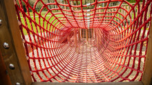 Tunnel Made Of Red String