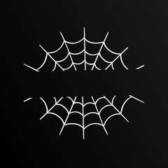 Sticker - spider web label