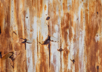 Old Weathered Rusty Metal Texture