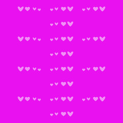 Heart pattern. background look sweet and beautiful for lovers or valentine theme.