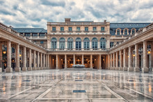 Palais Royal Courtyard In Paris, France