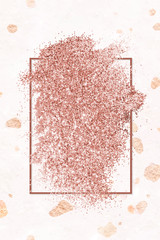 Wall Mural - pink glitter smudge