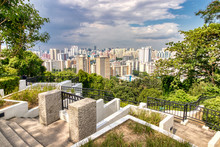 City View From Mount Faber In Singapur 