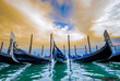 © fottoo - typical gondolas in venice - italy