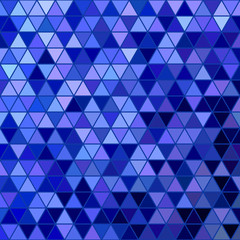 Poster - Retro geometrical triangle grid pattern background