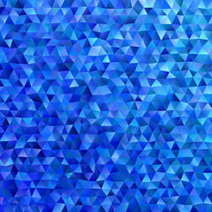 Poster - Retro abstract gradient triangle pattern background