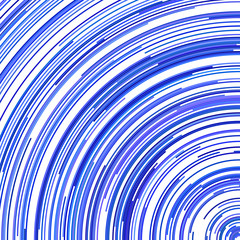 Poster - Blue circular background - vector illustration from concentric circular lines