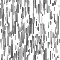 Poster - Grey seamless vertical gradient rounded stripe pattern background