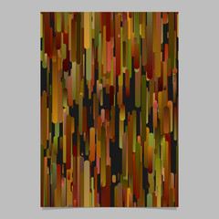 Poster - Multicolored vertical gradient stripe pattern page background template