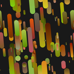 Poster - Colorful seamless abstract modern gradient rounded stripe pattern background