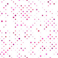 Poster - Seamless geometric dot pattern - vector background design