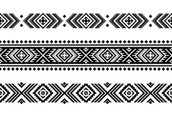 Aztec style vector ornament.