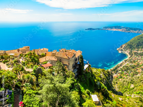 Fotografía On the top of the Eze village. Provence, France