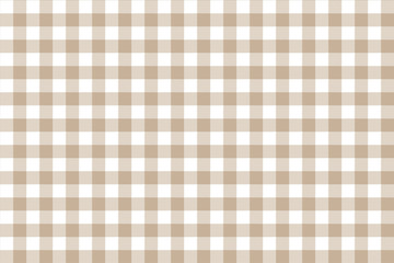 Wall Mural - brown gingham pattern. texture from rhombus/squares for - plaid, tablecloths, clothes, shirts, dress