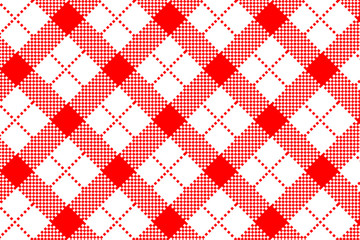 Wall Mural - gingham pattern. texture from rhombus/squares for - plaid, tablecloths, clothes, shirts, dresses, pa