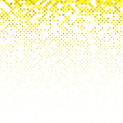 Poster - Geometrical square pattern background design from squares in varying sizes