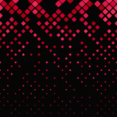 Poster - Color diagonal square pattern background - vector graphic