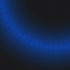 Poster - Halftone diagonal square pattern background design - vector illustration