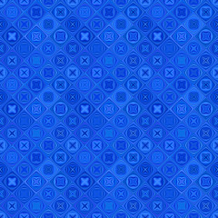 Poster - Blue abstract diagonal curved shape pattern - vector tiled background