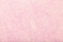 Light Pink Matt Suede Fabric Closeup. Velvet Texture Of Felt.