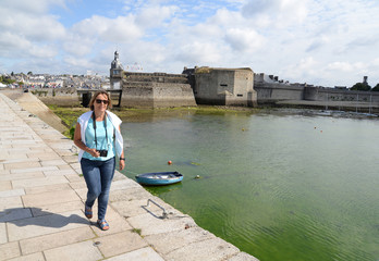 Poster - Ville close in Concarneau, Bretagne