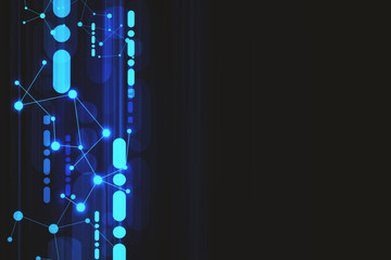 Poster - Digital tech texture