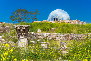 Wall Mural - Umayyad Palace at the Amman Citadel, Jordan