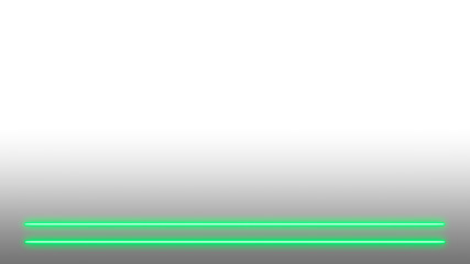 Wall Mural - green neon lights with lots of copy space for text or product display. modern abstract background.
