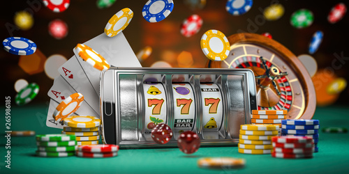 Online casino. Smartphone o...