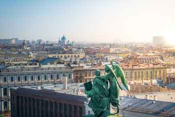 Wall Mural - Blick auf Sankt Petersburg