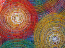 Abstract Lines Colorful Background With Texture.