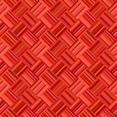 Poster - Red geometric diagonal stripe pattern - vector mosaic background